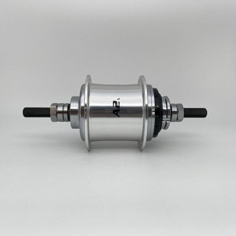 Rear hub / 132 MM / Fixed axle 180 MM / Rim brake / 36GTS / Sturmey Archer / A2(L) / 2S Automatic / Silver / City