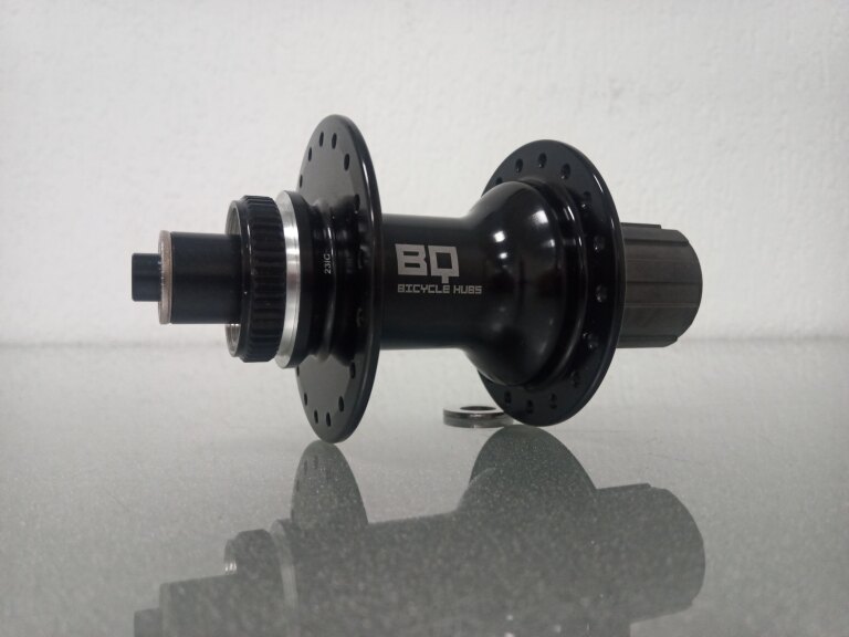 Rear hub / 135 MM / Drop axle / Disc (Centerlock) / 36GTS / BQ / BQ-RH30007 / HG Body 35 MM / Black / E-Bike