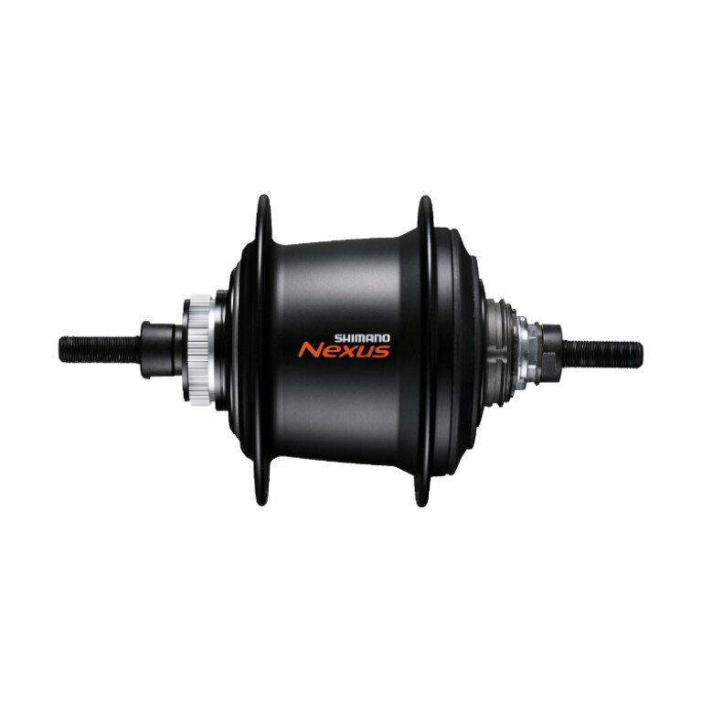 Rear hub / 135 MM / Fixed axle 187 MM / Disc (Centerlock) / 36GTS / Shimano / Nexus Inter 7 SG-C3001-7D / 7S / Black / City