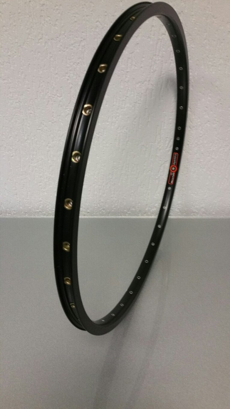 Felge / 559X19C / 32GTS / Doppelwandig / Double eyelets / Rigida - Ryde / Sputnik (Gazelle) / Schwarz