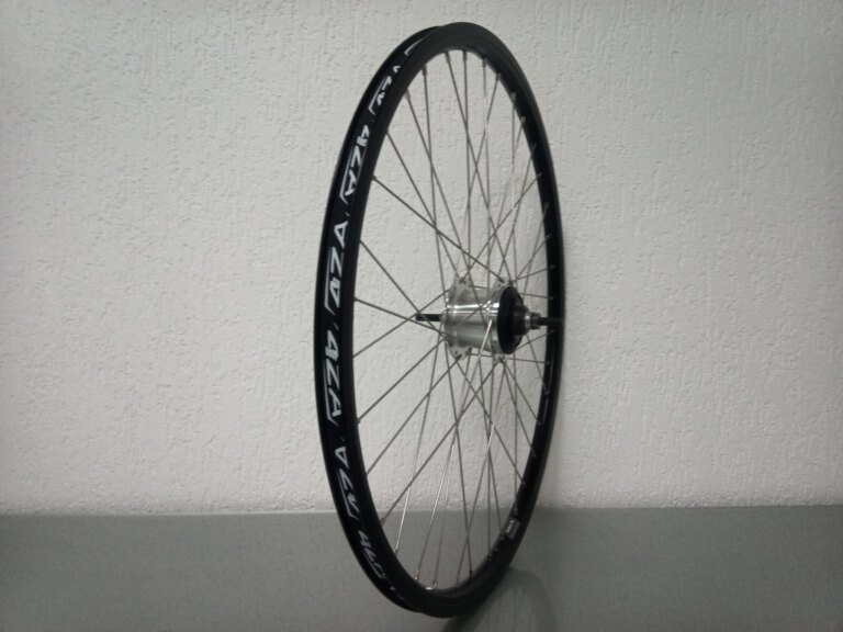 Achterwiel / 622X19C / Rigida - Ryde / Andra 10 / Zwart / Shimano / Nexus Inter 7 SG-C3001-7R /  / 130 MM / Rollerbrake / City