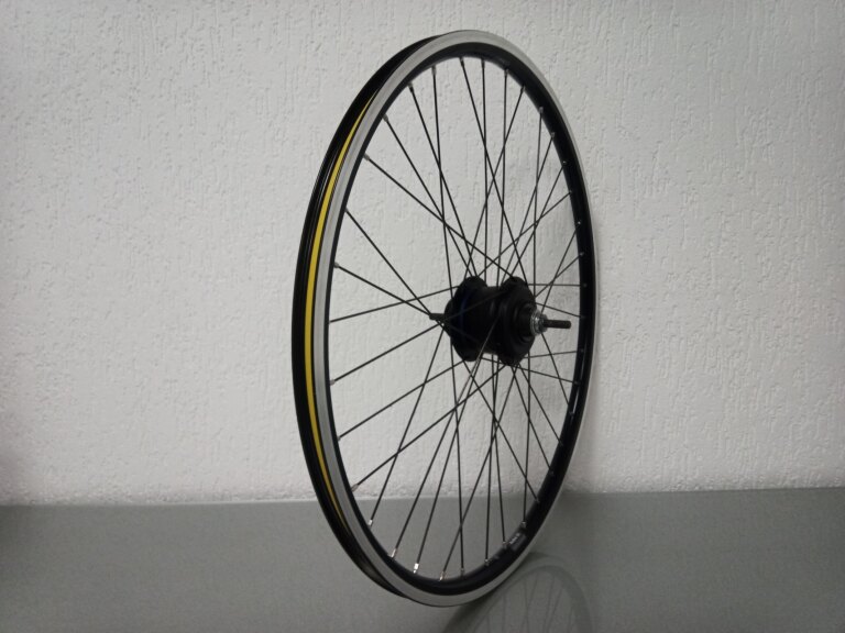 Achterwiel / 622X19C / Rigida - Ryde / Andra 10 / Zwart / Shimano / Nexus Inter 8 SG-C6060-8C / 8S DI2 / 131 MM / Terugtraprem en velgrem / E-Bike