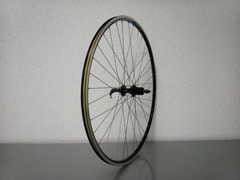 Achterwiel / 622X13C / Rigida - Ryde / Zenith / Zwart / BQ / BQ-RH30006 / HG Body 36,85 MM / 130 MM / Velgrem / Race