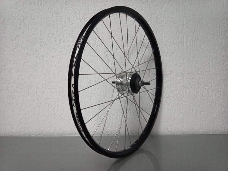 Achterwiel / 559X25C / Rigida - Ryde / Andra 40 / Zwart / Shimano / Nexus Inter 7 SG-C3001-7R / 7S / 127 MM / Rollerbrake / Cargo