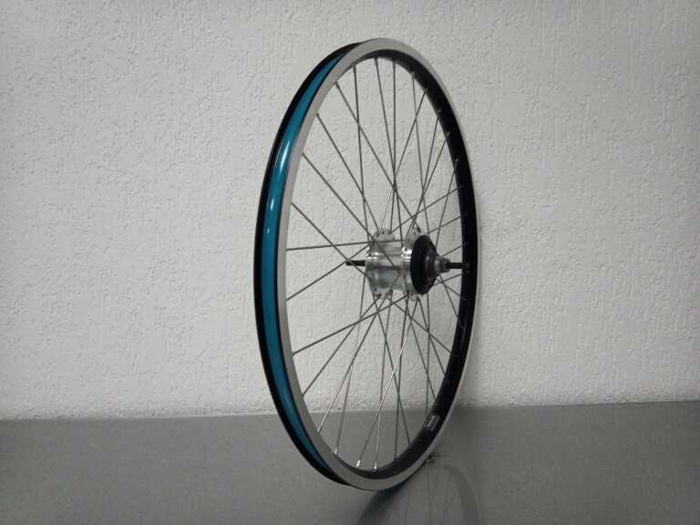 Roue arrière / 559X22C / Rigida - Ryde / Andra 35 / Noir / Shimano / Nexus Inter 7 SG-C3001-7R / 7S / 127 MM / Frein à rouleaux ou Frein sur jante / Cargo