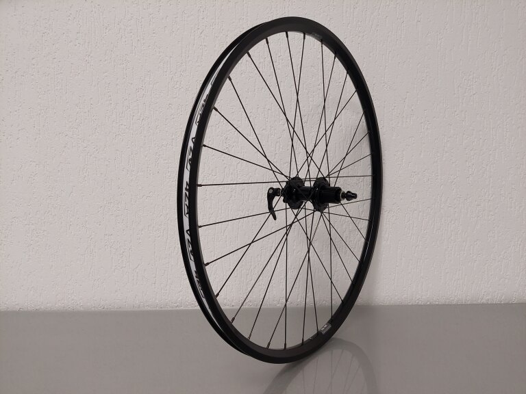 Rear Wheel / 622X21C / Rigida - Ryde / ZAC 421 / Black / BQ / BQ-RH30027 / Micro Spline 12S / 141 MM / Disc (6 bolt) / Trek X-Caliber