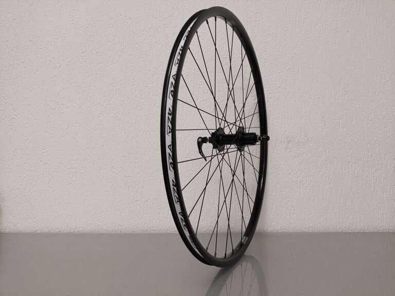 Rear wheel / 622X21C / Rigida - Ryde / Andra 321 / Black / BQ / BQ-RH30027 / Micro Spline 12S / 141 MM / Disc (6 bolt) / Trek X-Caliber