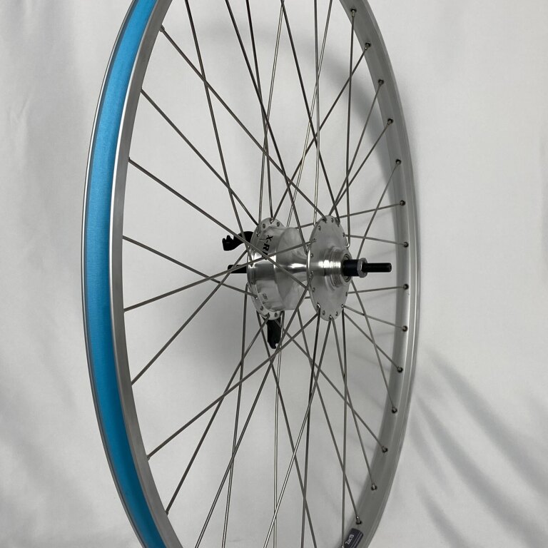 Roue arrière / 622X19C / Rigida - Ryde / ZAC 19 / Silver / Sturmey Archer / X-RD / 1S / 119 MM / Frein à tambour 70 MM / Ville