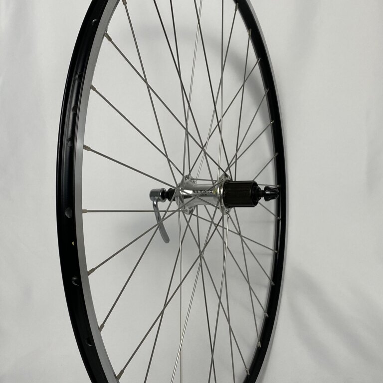 Hinterrad / 622X13C / Rigida - Ryde / Racer / Schwarz / Shimano / FH-2200 / HG Body 35 MM / 130 MM / Felgenbremse / Race