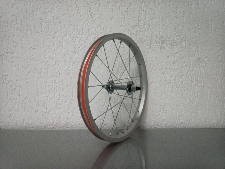 Roue avant / 305X21C / Import / UNI / Argent / 93 MM / Enfants