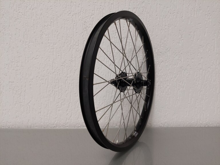 Roue avant / 406X25C / Rigida - Ryde / Andra 40 / Noir / BQ / BQ-FH30519 / / 100 MM / Disque (6 boulons) / Cargo