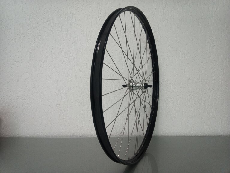 Roue avant / 635X25C / Rigida - Ryde / V38 / Noir / Shimano / HB-IM40 Nexus / / 100 MM / Frein à rouleaux / City