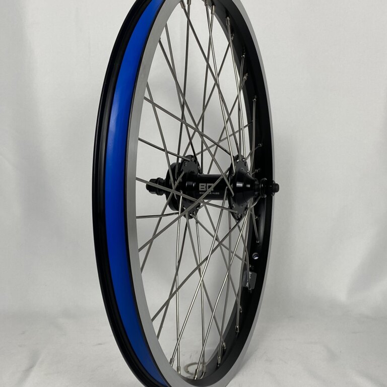 Front wheel / 406X25C / Rigida - Ryde / Andra 40 / Black / BQ / BQ-FH30519 / / 100 MM / Rim brake or Disc (6 bolt) / Cargo