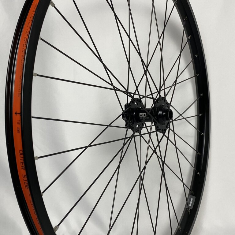 Vorderrad / 622X25C / Rigida - Ryde / Andra 40 / Schwarz / BQ / BQ-FH30504 /  / 100 MM / Disc (6 Schrauben) / E-Bike