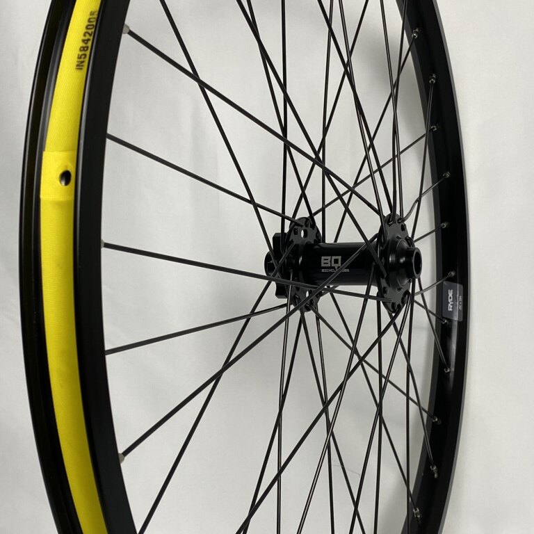 Voorwiel / 584X25C / Rigida - Ryde / Andra 40 / Zwart / BQ / BQ-FH30503 /  / 110 MM / Disc (6 bout) / E-Bike