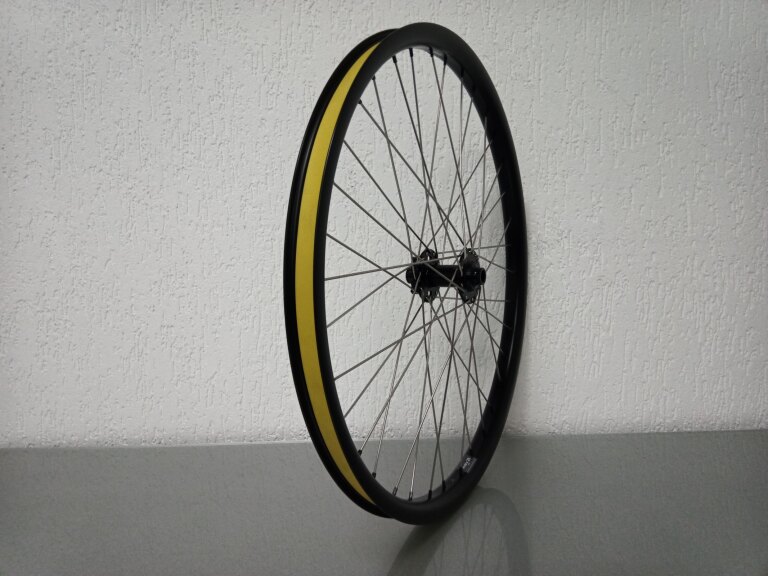 Front wheel / 559X29C / Rigida - Ryde / Andra 29 Disc / Black / BQ / BQ-FH30504 /  / 100 MM / Disc (6 bolts) / E-Bike