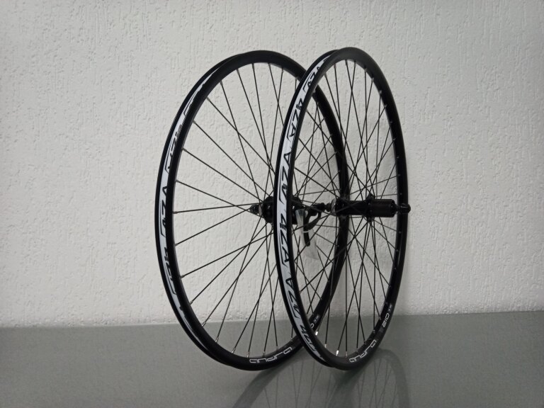 Wheelset / 559X18C / Rigida - Ryde / ANDRA 210 / Black / Shimano / FH-TX505 Tourney / HG Body 35 MM / 135 MM / Disc (Centerlock) / MTB - Tour