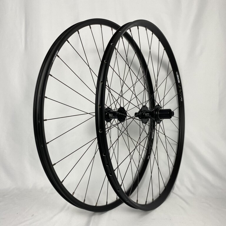 Paire de roues / 622X22C / Rigida - Ryde / Edge M 22 os / Noir / BQ / BQ-RH30016 / Corps HG 36,85 MM / 142 MM / Disque (Centerlock) / Gravel