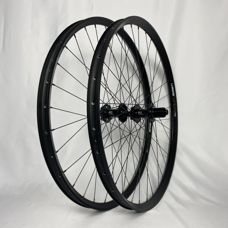 Paire de roues / 622X30C / Rigida - Ryde / Edge M 30 os / Noir / BQ / BQ-RH30015 / Corps HG 36,85 MM / 148 MM / Disque (6 boulons) / VTT