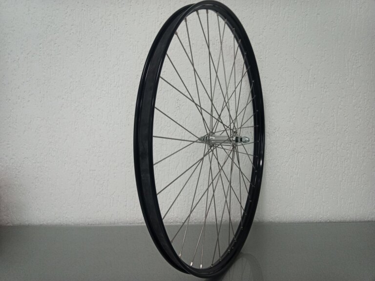 Front wheel / 635X25C / Rigida - Ryde / V38 / Black / Union / UNI /  / 100 MM /  / City