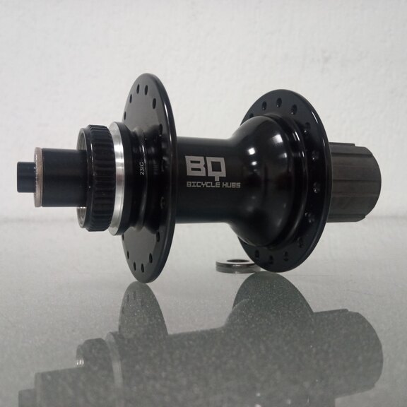 Achternaaf / 135 MM / Uitvalas / Disc (Centerlock) / 36GTS / BQ / BQ-RH30007 / HG Body 35 MM / Zwart / E-Bike 