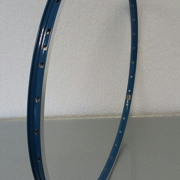 Rim / 622X19C / 36GTS / Double-walled / Single eyelets / Rigida - Ryde / Eco 19 / Blue / Brake surface 