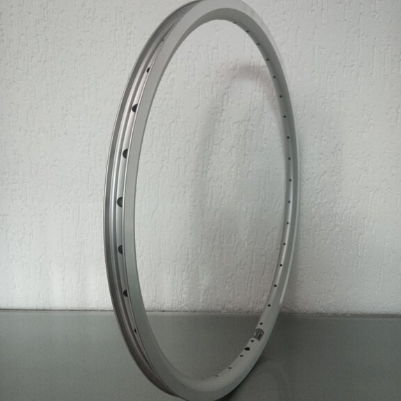 Velg / 507X19C / 36GTS / Dubbelwandig / Ongebust / Rigida - Ryde / X-Plorer / Zilver / Remvlak 