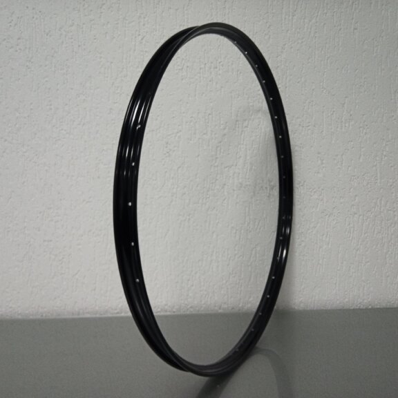 Rim / 635X25C / 36GTS / Single-walled / No eyelets / Rigida - Ryde / V38 / Black 