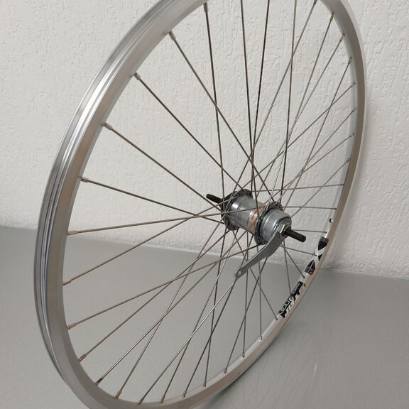 Achterwiel / 622X19C / Rigida - Ryde / Star XS19 / Zilver / Shimano / Nexus Inter 3 SG-3C41 / 3S / 120 MM / Terugtraprem / City 