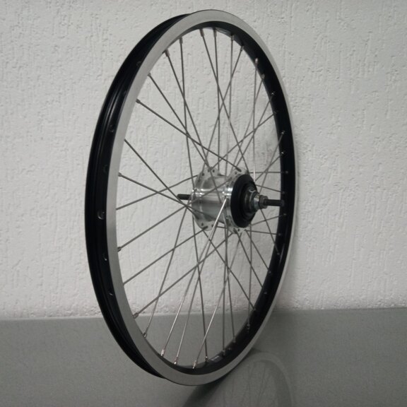 Rear wheel / 507X25C / Rigida - Ryde / Andra 40 / Black / Shimano / Nexus Inter 7 SG-C3001-7R / 7S / 127 MM / Rollerbrake or Rim brake / Cargo 