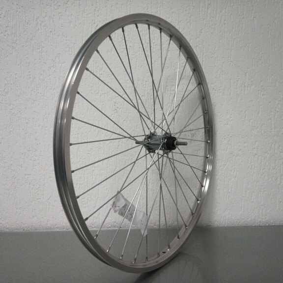 Achterwiel / 622x25C / Ryde /HL32 / Zilver / Shimano / CB-E110 / 1S / 160 MM / Terugtraprem / City 