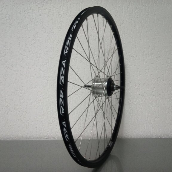 Roue arrière / 622X19C / Rigida - Ryde / Andra 10 / Noir / Shimano / Nexus Inter 7 SG-C3001-7R / / 130 MM / Frein à rouleaux / City 