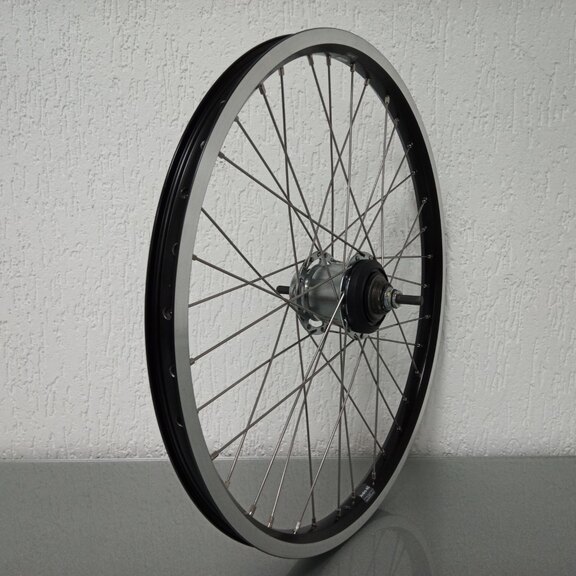 Hinterrad / 507X25C / Rigida - Ryde / Andra 40 / Schwarz / Shimano / Nexus Inter 7 SG-C3001-7C / 7S / 127 MM / Rücktrittbremse / Cargo 