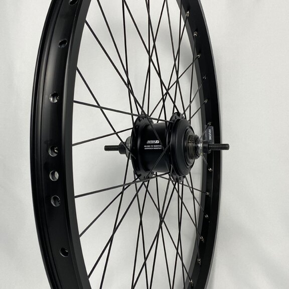 Roue arrière / 559X29C / Rigida - Ryde / Andra 29 / Noir / Shimano / Nexus Inter 7 SG-C3001-7D / 7S / 135 MM / Disque (Centerlock) / Cargo 