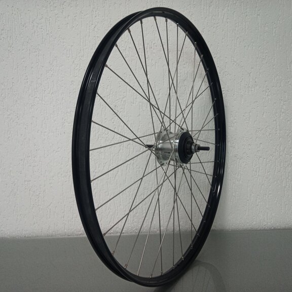 Achterwiel / 635X25C / Rigida - Ryde / V38 / Zwart / Shimano / Nexus Inter 7 SG-C3001-7R / 7S / 127 MM / Rollerbrake / City 