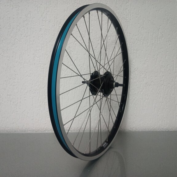 Achterwiel / 559X25C / Rigida - Ryde / Andra 40 / Zwart / Shimano / Nexus Inter 7 SG-C3001-7D / 7S / 135 MM / Disc (Centerlock) / Cargo 