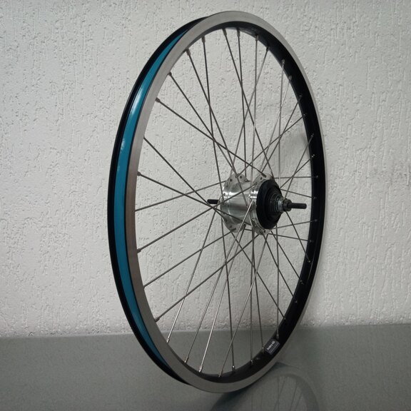 Achterwiel / 559X25C / Rigida - Ryde / Andra 40 / Zwart / Shimano / Nexus Inter 7 SG-C3001-7R / 7S / 127 MM / Rollerbrake of Velgrem / Cargo 