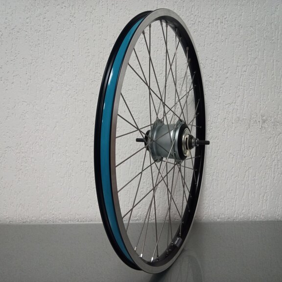 Rear wheel / 559X25C / Rigida - Ryde / Andra 40 / Black / Shimano / Nexus Inter 8 SG-C6001-8C / 8S / 131 MM / Coaster brake and rim brake / Cargo 