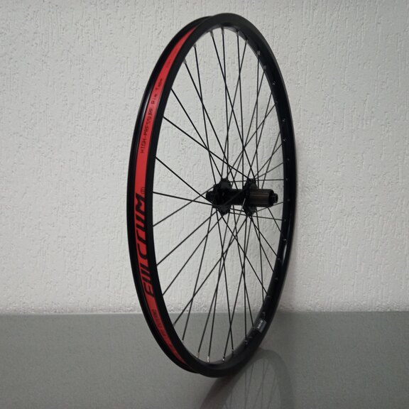 Roue arrière / 622X25C / Rigida - Ryde / Andra 40 / Noir / BQ / BQ-RH30009 / HG Body 35 MM / 142 MM / Disque (6 boulons) / E-Bike 