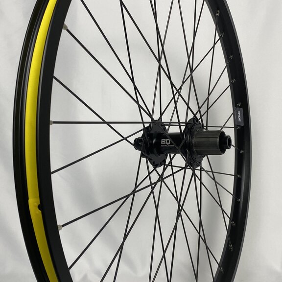 Hinterrad / 584X25C / Rigida - Ryde / Andra 40 / Schwarz / BQ / BQ-RH30009 / HG Body 35 MM / 142 MM / Disc (6 Schrauben) / E-Bike 