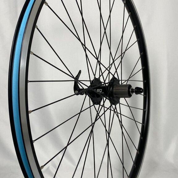 Rear wheel / 622X19C / Rigida - Ryde / Andra 10 / Black / BQ / BQ-RH30007 / HG Body 35 MM / 135 MM / Rim brake or Disc (Centerlock) / E-Bike 