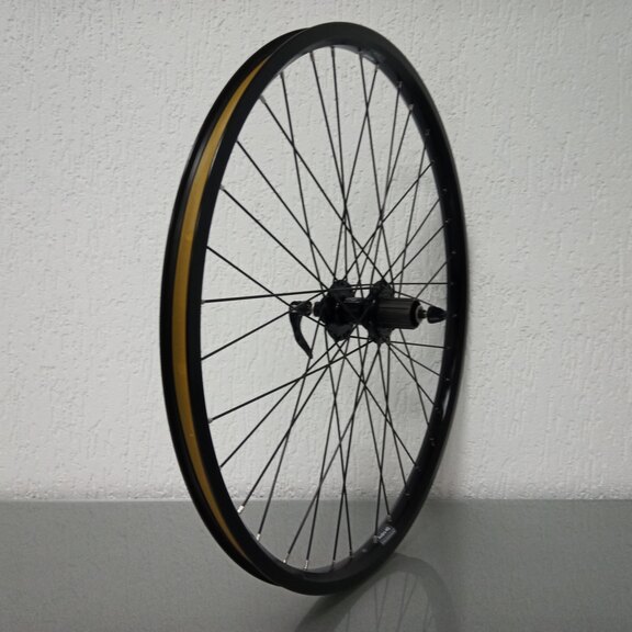 Achterwiel / 584X25C / Rigida - Ryde / Andra 40 / Zwart / BQ / BQ-RH30007 / HG Body 35 MM / 135 MM / Disc (Centerlock) / E-Bike 