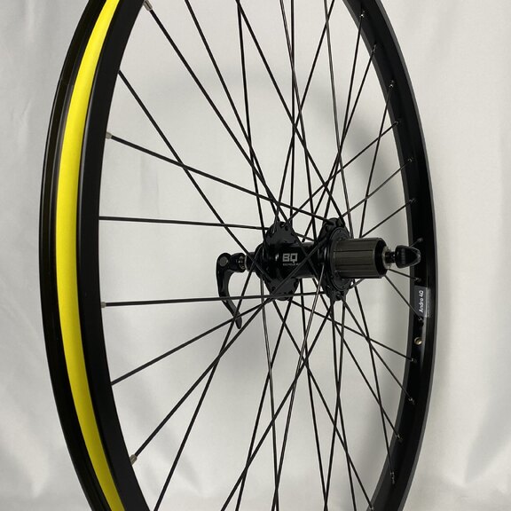 Roue arrière / 584X25C / Rigida - Ryde / Andra 40 / Noir / BQ / BQ-RH30007 / HG Body 35 MM / 135 MM / Disc (Centerlock) / E-Bike 