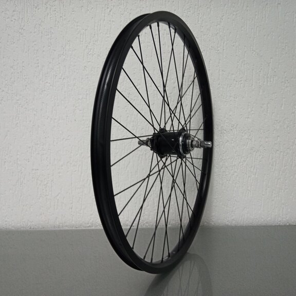 Rear wheel / 584X25C / Rigida - Ryde / Andra 40 / Black / Sturmey Archer / A2K / 2S Automatic / 135 MM / Disc (6 bolts) / VANMOOF S5 