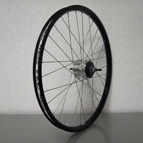 Achterwiel / 559X25C / Rigida - Ryde / Andra 40 / Zwart / Shimano / Nexus Inter 7 SG-C3001-7R / 7S / 127 MM / Rollerbrake / Cargo 