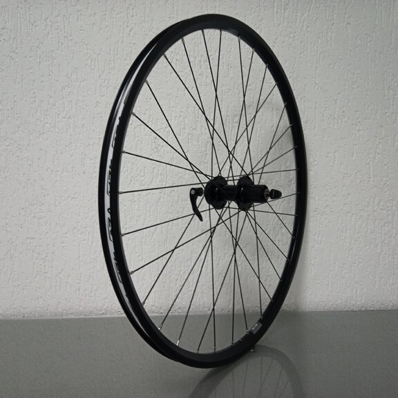 Roue arrière / 622X21C / Rigida - Ryde / ZAC 421 / Noir / UNI / HG Body 35 MM / 141 MM / Disque (6 boulons) / Trek X-Caliber 