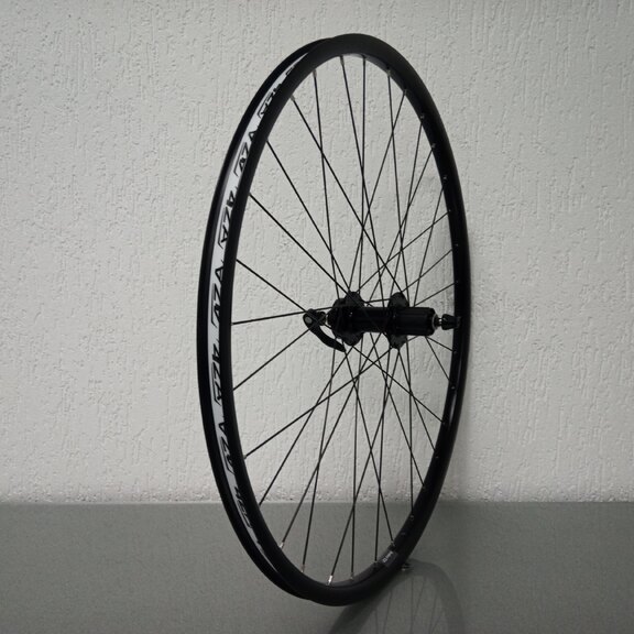 Roue arrière / 622X21C / Rigida - Ryde / Andra 321 / Noir / Import / UNI / HG Body 35 MM / 141 MM / Disque (6 boulons) / Trek X-Caliber 