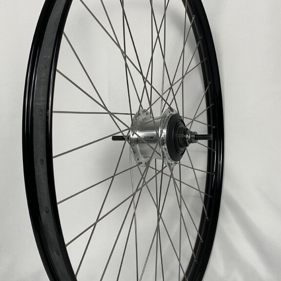 Achterwiel / SS 622X24 / Rigida - Ryde / V38 / Zwart / Shimano / Nexus Inter 7 SG-C3001-7R / 7S / 127 MM / Rollerbrake / City 