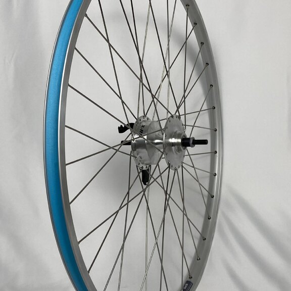 Rear wheel / 622X19C / Rigida - Ryde / ZAC 19 / Silver / Sturmey Archer / X-RD / 1S / 119 MM / Drum brake 70 MM / City 