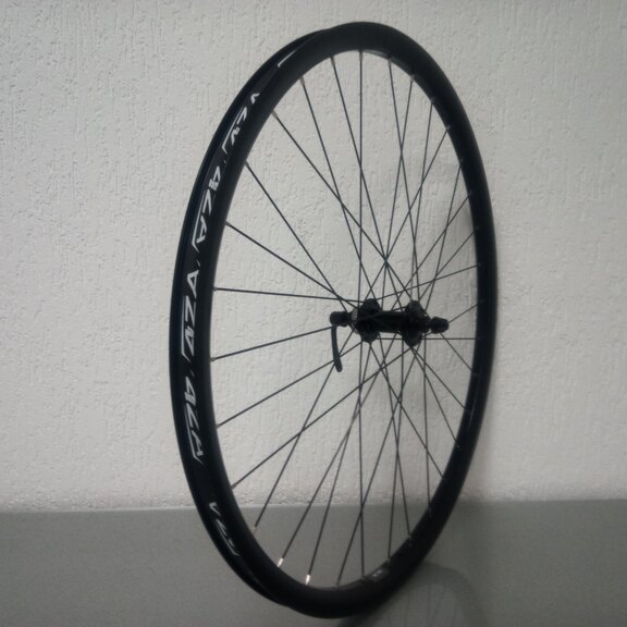 Front wheel / 622X25C / Rigida - Ryde / ZAC 25 / Black / Shimano / HB-RM65 /  / 100 MM / Disc (Centerlock) / MTB 